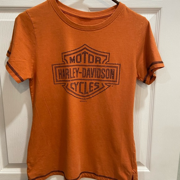 Women’s Sm Harley Davidson Tees Lot of 2 - Picture 3 of 5